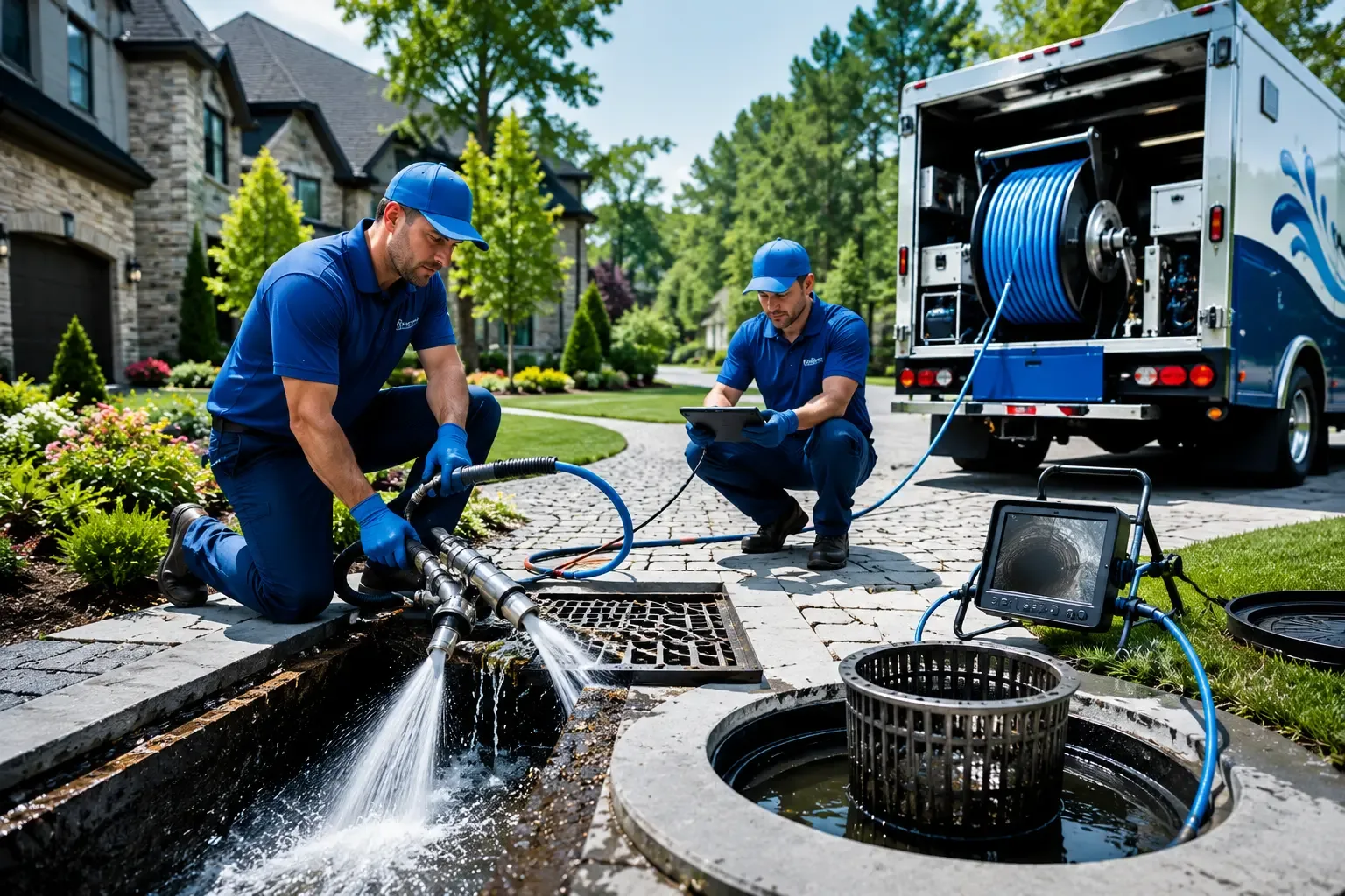 Local outdoor drain cleaning professionals in Virginia City, NV
